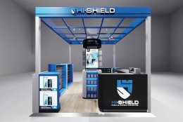 ออกแบบ ผลิต และติดตั้งร้าน : ร้าน Hi-Shield  โรบินสัน สระบุรี